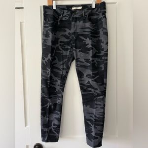 Black Camo skinny jeans
